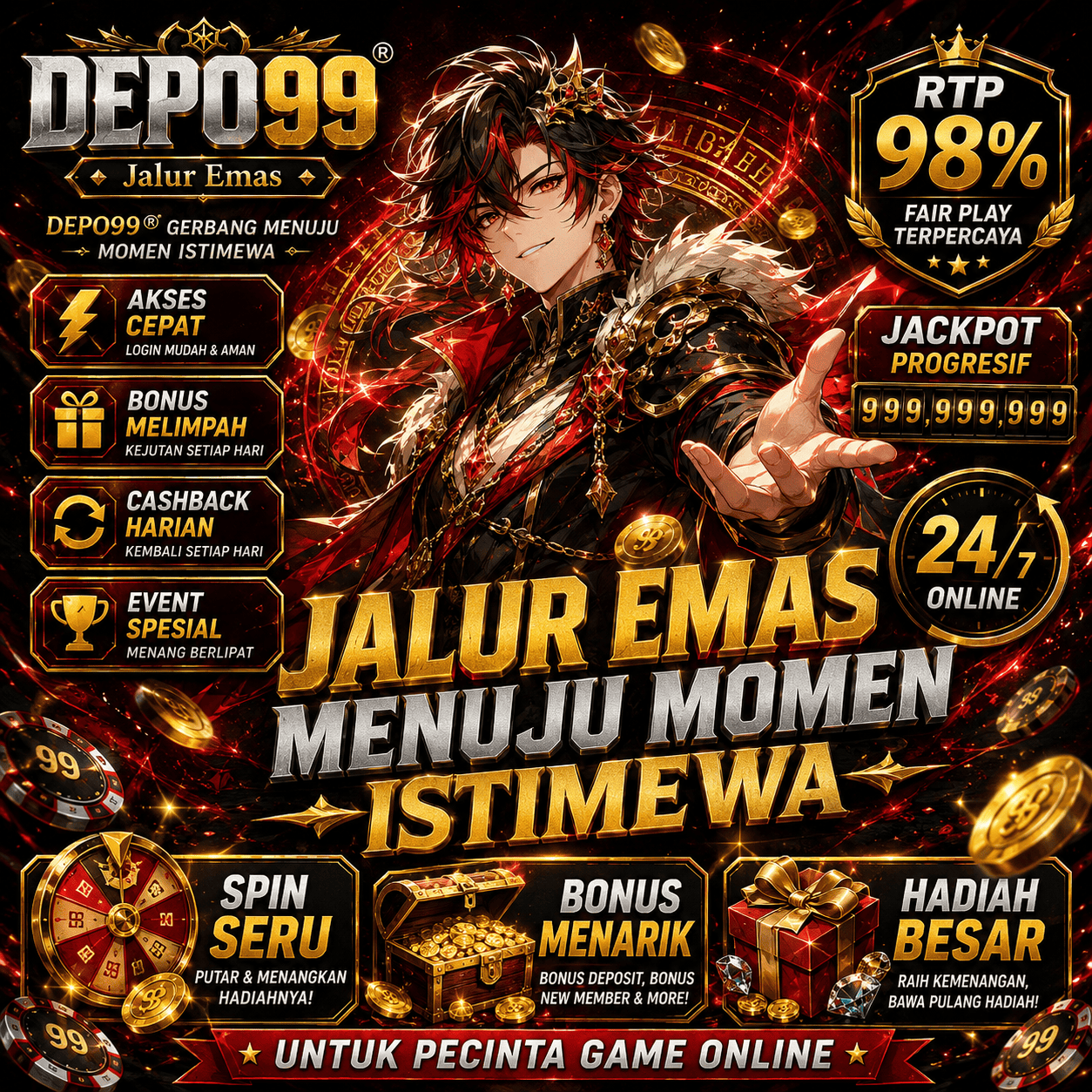 DEPO99® | Jalur Emas » DEPO99® Gerbang Menuju Momen Istimewa